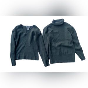 Banana Republic Extra Fine Italian Merino Bundle Dark Green